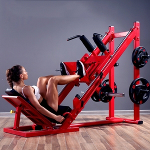Prensa de Piernas Inclinada a 45 Grados de Acero Inoxidable de Doble Función para Uso Comercial Profesional, Máquina de Ejercicios para la Parte Inferior del Cuerpo - Product Image 5