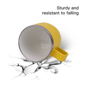 Vaso de acero inoxidable cerámica interior de doble pared 4OZ/6OZ paja de grado alimenticio aislado al vacío con logotipo y diseños personalizados - Product Image 2