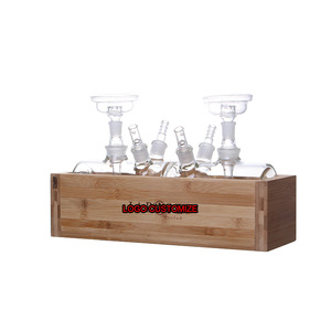 ขวดแก้วมอระกู่สำหรับสูบบุหรี่ <span class=keywords><strong>Hoki</strong></span> ICE shesha hookan หรูหรามืออาชีพ - Product Image 6