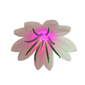 Trampa para moscas Venus inflable colgante grande para bodas y escenario, flor de DJ inflable realista para decoraciones de interior/exterior - Product Image 6