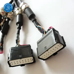 Câble de connecteur molex de fil de harnais personnalisé en Chine pour scooter