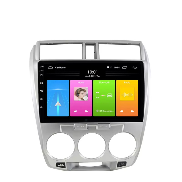 10.1inch Android 12 Car GPS Navigation for Honda City 2008-2014 Support Stereo Audio Radio Video