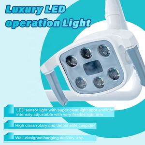 Poltrona Odontoiatrica Economica di Alta Qualità con Lampada LED, Prodotta a Foshan, Cina - Product Image 4