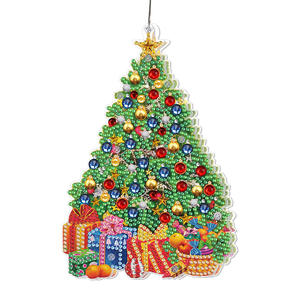 Luces <span class=keywords><strong>de</strong></span> ventana vívidas en Nochebuena 2021, colgante <span class=keywords><strong>de</strong></span> pared <span class=keywords><strong>de</strong></span> moda, árbol <span class=keywords><strong>de</strong></span> <span class=keywords><strong>Navidad</strong></span>, decoración <span class=keywords><strong>de</strong></span> pared, fiesta para niños y adultos - Product Image 4