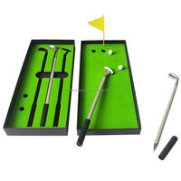 Ensemble de stylos en forme de club de golf, cadeau original, mini ensemble de stylos de golf de bureau