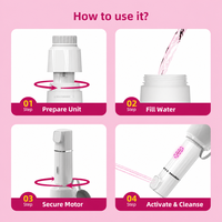 Pulvérisateur de bidet pour l'hygiène féminine, fabricant OEM, pulvérisation inversée, nettoyage hygiénique des toilettes, bidet portable pour femmes