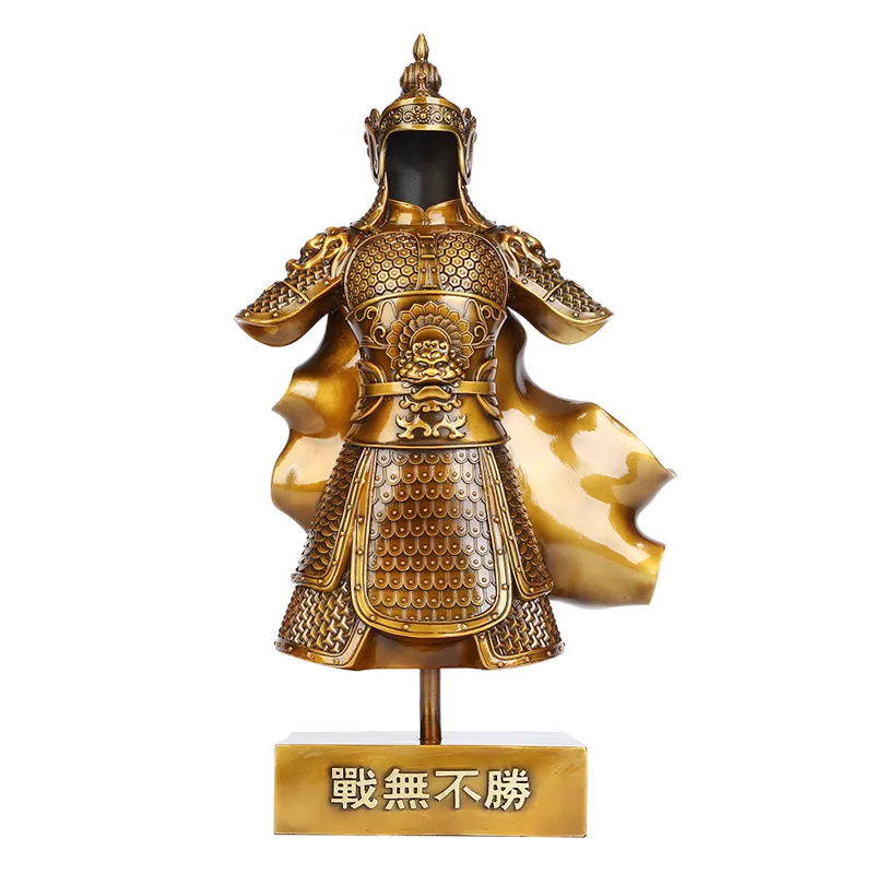 Home Gifts Opening Office Crafts Copper Armor Decoration