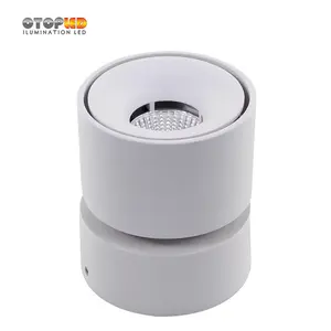 up and down 90 degree adjust 7w led surface mounted downlights