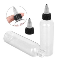 Compte-gouttes PET pour bouteilles en plastique 10ml 20ml 30ml 50ml 70ml 100ml 120ml 200ml bouteille en plastique PET avec bouchon pointu