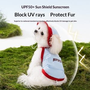 Gilet rafraîchissant et anti-UV pour petits chiens, collection Printemps-Été, respirant, pour l'extérieur, idéal pour Bichon, Teddy, chiot, tenue décontractée - Product Image 4