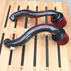 BMWドライカーボンファイバー空気取り入れ口X5m X6m F85 F86カーボンファイバーチューブ用 - Product Image 6