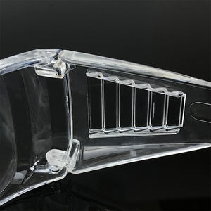 نظارات السلامة الطبية ant5pe المضادة للضباب PC أنيق نظارات العين المعتمدة EN166 للبناء - Product Image 2