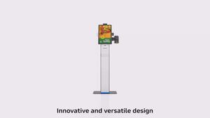Quiosco de servicio de pago automático de 23,8 pulgadas <span class=keywords><strong>restaurante</strong></span> automático tienda de hotel quiosco de pedidos Android todo en una máquina de pago - Product Image 3