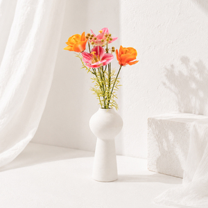 Flores de Seda Artificiales Estilo Coreano, Hechas en China, con 2 Cabezas de Tulipán, para Centros de Mesa, Decoración de Bodas y Pisos - Product Image 6