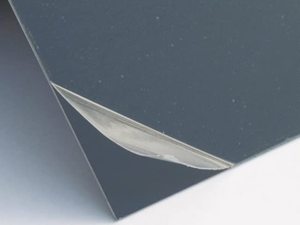 Bandes de tôle d'aluminium 300 mm de large, 2 m de long, série 1000, revêtement gris foncé/<span class=keywords><strong>RAL</strong></span> <span class=keywords><strong>7016</strong></span> pour la construction de toitures et de façades - Product Image 4