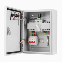 Armoire de commande double alimentation IP32 Modèle 365, Armoire de distribution de commutation basse tension 30A, Courant de cadre, Alimentation directe