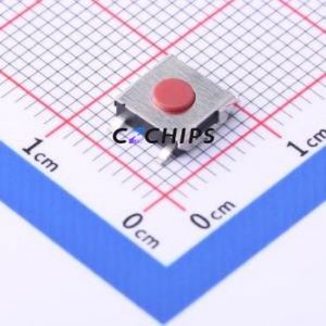 TS-KG057S-BT25F Tactile <b>Switch</b> SMD <b>Switch</b> Single Pole Single Throw Round Button 2.5N Vertical Mount - Product Image 1