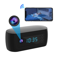 Nouveau réveil de caméra IP Wifi Design avec capteur d'imagerie CMOS prend en charge le stockage de données de carte mémoire