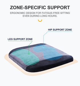 <span class=keywords><strong>Coussin</strong></span> de soutien ergonomique pour le cou, <span class=keywords><strong>coussin</strong></span> <span class=keywords><strong>lombaire</strong></span>, <span class=keywords><strong>coussin</strong></span> de siège en mousse à mémoire de forme, accessoires de voyage en voiture, <span class=keywords><strong>coussin</strong></span> de dossier pour chaise de bureau - Product Image 4