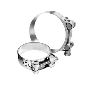 Abrazaderas de Acero Inoxidable de Precisión Certificadas con Acabado de Zinc para Alimentos y Bebidas, Cumplen con REACH, para Sistemas de Enrutamiento Automotriz - Product Image 1