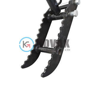 Mini pince <span class=keywords><strong>hydraulique</strong></span> pour excavatrice, capacité 0,5-5 tonnes, pour Kubota, CAT, <span class=keywords><strong>Bobcat</strong></span>, Takeuchi, pour la manipulation de bûches et de roches - Product Image 2