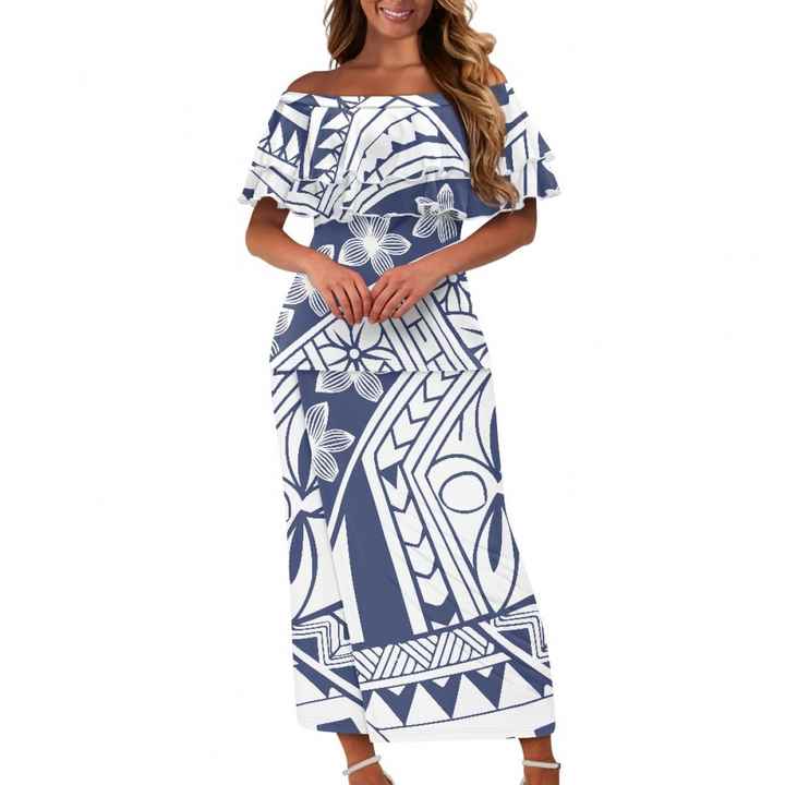 rotate birger christensen cile cotton-blend knit maxi dress and thigh Tulle Dress Plus Size Kleur:Bruin Shop with 27% off