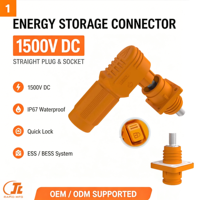Système de connecteurs d'alimentation étanches IP67 AC/DC avec boîtier ABS/Nylon et borne de batterie rapide pour fiches de 120A/100A/70A