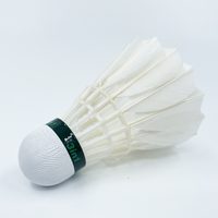 Volant de badminton Anyball Hybrid 3-en-1 en plumes d'oie, durable et stable, écologique, vente directe usine, pour l'entraînement sportif
