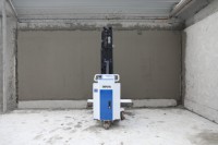 Machine automatique de projection de ciment mural avec moteur, composants essentiels PLC pour le pulvérisation de mortier