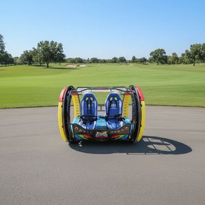 Voiture à bascule 360 degrés pour deux joueurs, personnalisée pour parcs d'attractions - Product Image 5