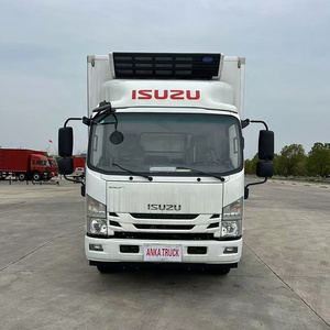 Je congélateur diesel SUZU Van camion réfrigéré de 9 tonnes pour la vente de transport d'aliments surgelés - Product Image 2