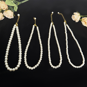 Collar de Perlas Redondas Lisas Clásicas, Joyería con Longitud Personalizada para Uso Diario, Citas, Bodas, Banquetes, OEM, ODM - Product Image 3