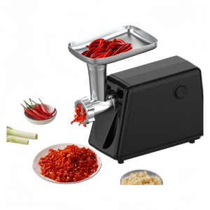 Multifunctional Electric Kitchen Appliance: 4-in-1 Chili Sauce, Garlic Sauce Maker, Vegetable Slicer & <b>Meat</b> <b>Grinder</b> - Product Image 2