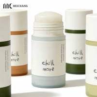 Tube vide en PP de qualité alimentaire 50G 75G à double épaule avec mécanisme rotatif pour déodorant en stick, idéal pour l'emballage cosmétique et les soins corporels