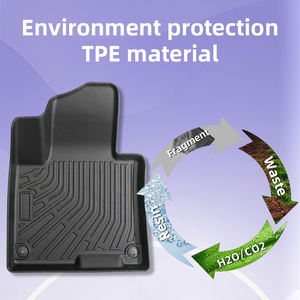 Tapis de sol de voiture TPE tout temps inodore bord 2015-2025 tapis de voiture amical pour les voitures - Product Image 2