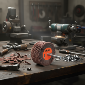 Disco Abrasivo Cilíndrico TTAKE de 20x3mm, Grano 80, con Eje de 3mm para Pulir Metal - Product Image 3