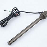 Sonde de niveau de réservoir de carburant numérique analogique capacitif en acier inoxydable 4-20 mA avec suivi GPS, précision de 0,5 %