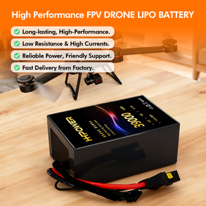 แบตเตอรี่โดรน HHPOWER 12S 44.4V 39000mAh 1731.6Wh ความหนาแน่นสูง 10C กึ่งโซลิดสเตท สำหรับการเกษตรและอุตสาหกรรม รุ่น PL72174207 - Product Image 4