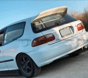 สำหรับ Honda EG Civic (1992-1995, hatchback เท่านั้น)-OSK ประเภทสปอยเลอร์หลัง & กระจกคุณภาพสูงทนทานตามหลักอากาศพลศาสตร์ - Product Image 2