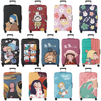 Housse de Valise Extensible en Polyester Robuste et Durable, Protection Personnalisable, Élastique, OEM ODM – Offre Spéciale