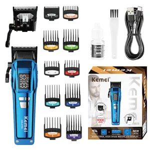 Kemei km-2796 Fabrik Großhandel neue Haarschneidemaschine professionelle USB kabellose Barbier-Haarschneidemaschine Haarschneider für Herren
