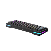 AG63 60% Portable Gaming Mechanical Keyboard Rainbow Backlit 63 Hot Swappable ABS Keycap Wired PC Compatible with 61 Keys