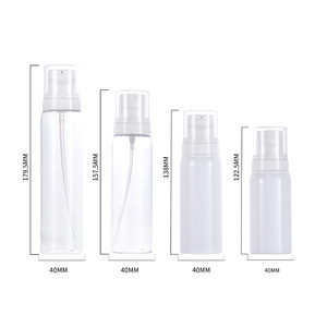 Botella pulverizadora ultrafina de plástico PET vacía para tónico, 100-150 ml, botellas cosméticas para tónico facial - Product Image 5