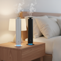 Diffuseur d'arômes électrique autonome de 120 ml, diffuseur de parfum automatique sans eau avec lumière LED de contrôle