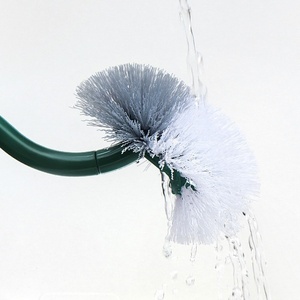 Ensemble de brosses de nettoyage WC 3-en-1 avec support mural en plastique pour cuvettes et toilettes - Product Image 6