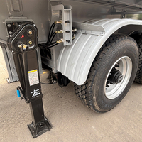 Semi-remorque benne arrière de 40 tonnes avec bâche électrique et structure en acier pour le transport de charges en vrac dans l'exploitation minière et la construction