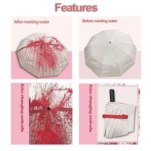 Paraguas Automático Láser de Doble Capa con Reflejo Nocturno que Cambia de Color al Contacto con el Agua, en Oferta - Product Image 2