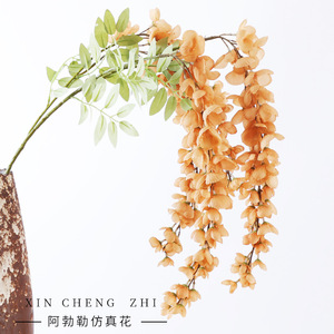 ต้นไม้ดอกซินเฉิงจื้อ โกลเด้นชัวร์ทรี ดอกไม้ประดิษฐ์ ทำจากพลาสติกและผ้าไหม คุณภาพสูง เหมาะสำหรับตกแต่งงานแต่งงาน ตกแต่งบ้าน และใช้เป็นพร็อพภายในอาคาร - Product Image 1
