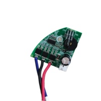 Carte de circuit imprimé de contrôleur de ventilateur de plafond BLDC 60W AC DC Kit Télécommande Carte de contrôleur de ventilateur de plafond Bldc avec télécommande IR