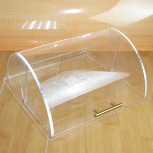 Vitrina de Acrílico Transparente para Panadería, Exhibidor de Pasteles de Cuatro Niveles, Estante para Cupcakes y Postres, Mostrador para Exhibición de Alimentos, Estante para Frutas - Product Image 5